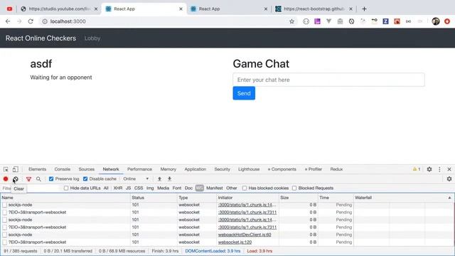 Building online checkers using React and Websockets смотреть онлайн