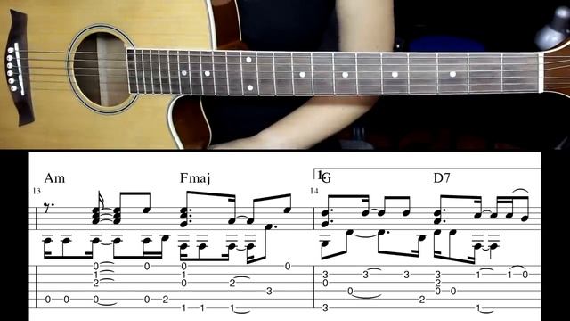 Странные танцы - Технология | На гитаре | Ноты Табы Разбор смотреть онлайн