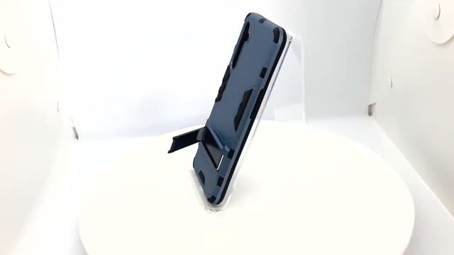 8690. Темно-синий противоударный чехол Iron для Realme XT смотреть онлайн
