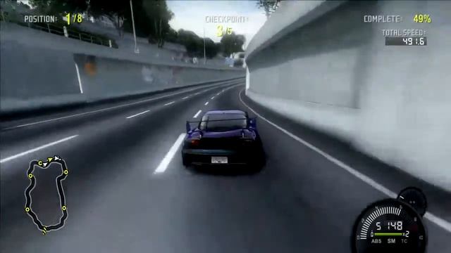 Need For Speed Pro Street Tokyo Expressway Speed Challenge смотреть онлайн