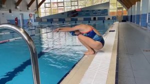 Обучение технике старта с тумбочки