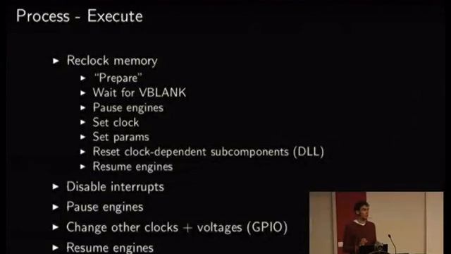 XDC2014: Roy Spliet - Project REclock: Extending Nouveau with Voltage/Frequency Scaling for NVA3/5/ смотреть онлайн
