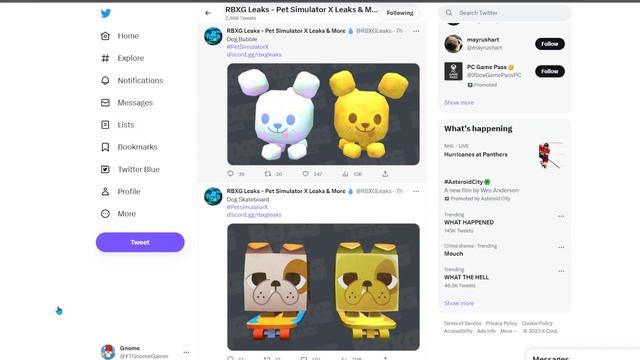 DOG WORLD JUST GOT LEAKED.... (ROBLOX PET SIMULATOR X) смотреть онлайн