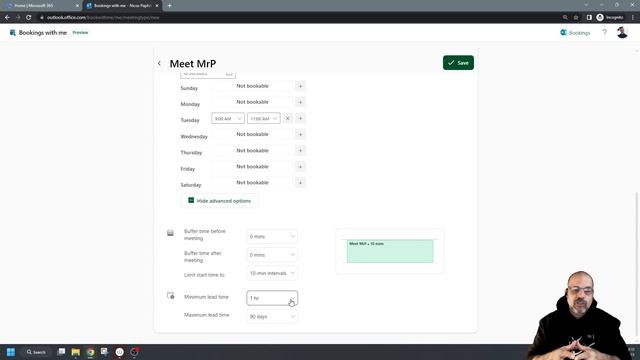 Microsoft Bookings, Personal Booking Page смотреть онлайн