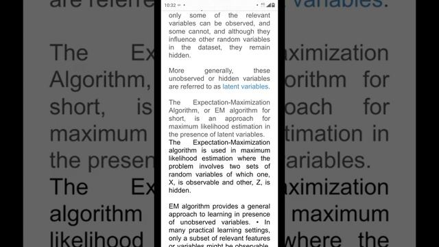 Expectation Maximization Algorithm_ML Part1(Tamil) смотреть онлайн