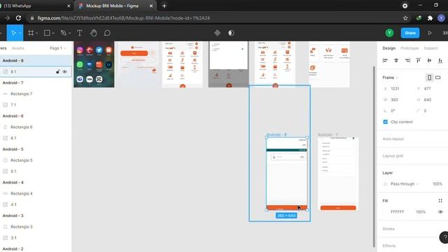 Mockup BNI Mobile menggukanakan aplikasi Figma смотреть онлайн