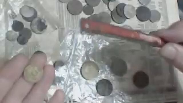 Простой способ определения серебряных монет, если не понятно визуально. смотреть онлайн