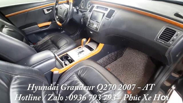 Mua bán xe hơi cũ nhập khẩu giá rẻ Hyundai Grandeur Q270 cũ 2007 at | SIÊU THỊ Ô TÔ CŨ смотреть онлайн