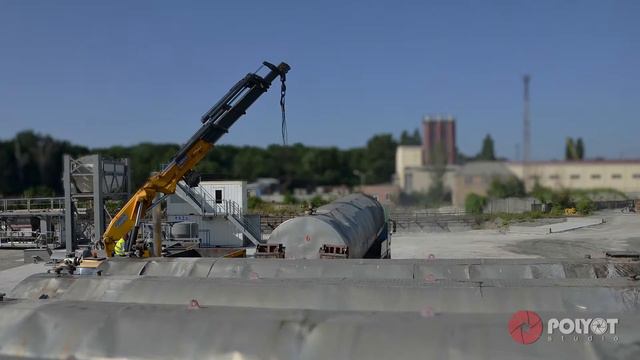 Компания Onur (строительство завода, съёмка TIMELAPSE)