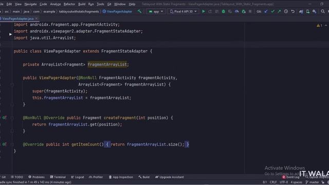 ANDROID - TABLAYOUT WITH STATIC FRAGMENTS TUTORIAL IN JAVA смотреть онлайн