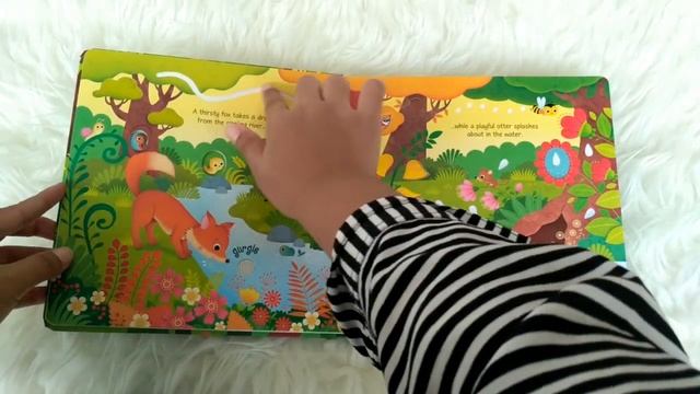 Usborne Night Sounds - sound book with 10 touch-sounds смотреть онлайн