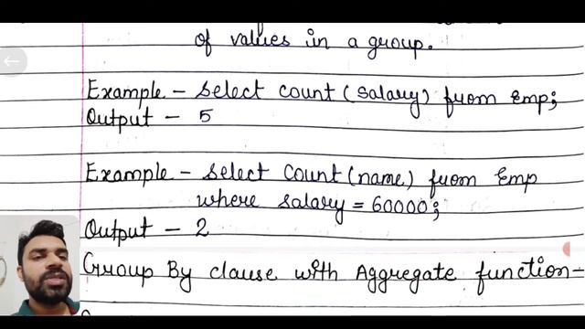 Informatics practices class 12 || chapter-1 SQL Aggregate Functions || Part-5 | MPBOARD New Syllabu смотреть онлайн