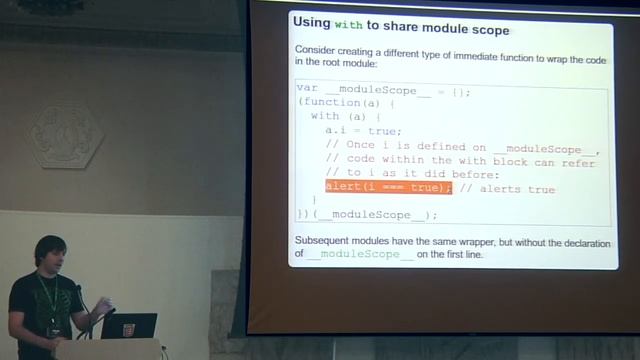 Michael Bolin: with: JavaScripts most reviled keyword смотреть онлайн