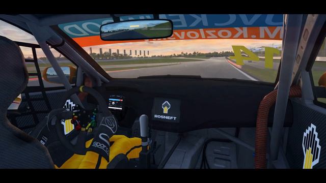 WTCC 2015 Championship on Lada Vesta//Moscow Raceway//Race Room Racing Experience(RRRE) смотреть онлайн