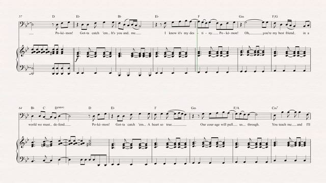 Trombone - Pokemon - Theme Song - Sheet Music, Chords, & Vocals смотреть онлайн