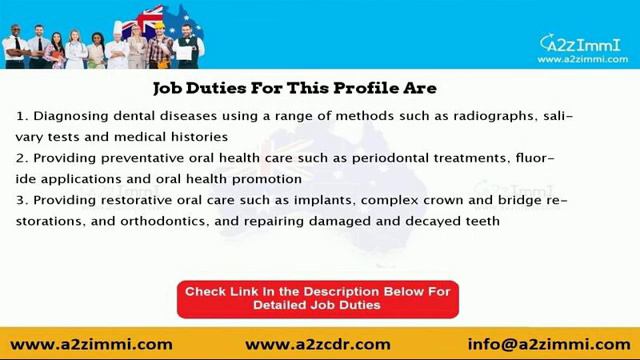 Dental Specialist | 2020 | PR / Immigration requirements for Australia смотреть онлайн