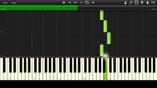 Slipknot - Prelude 3.0 Piano Tutorial (Synthesia cover + midi) смотреть онлайн