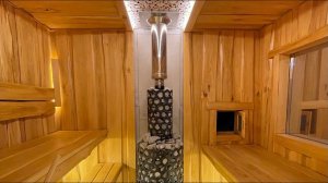 Строительство каркасной  бани своими руками часть 8. Леший стиль