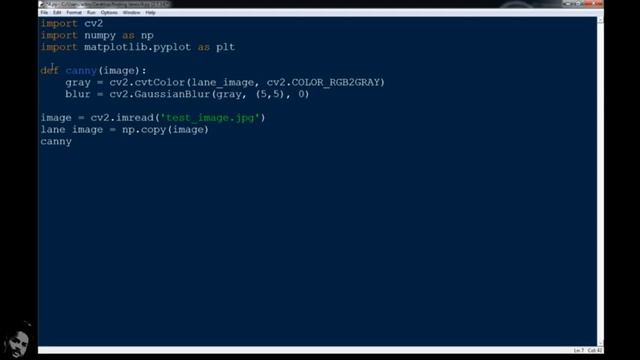 4-Detect Edges of Image and Plot using matplotlib 4-Find Lanes for Self-Driving Cars || Python смотреть онлайн