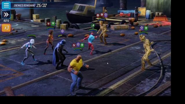 DD5 Node 4 City Attack 5 - Marvel Strike Force - MSF смотреть онлайн