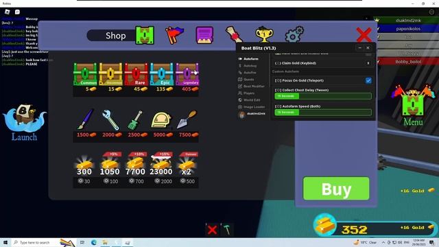 Build A Boat For Treasure Script Pastebin Roblox смотреть онлайн