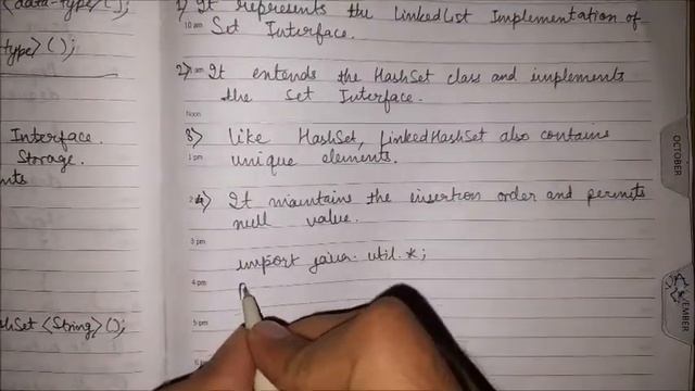 Linked HashSet in Java смотреть онлайн