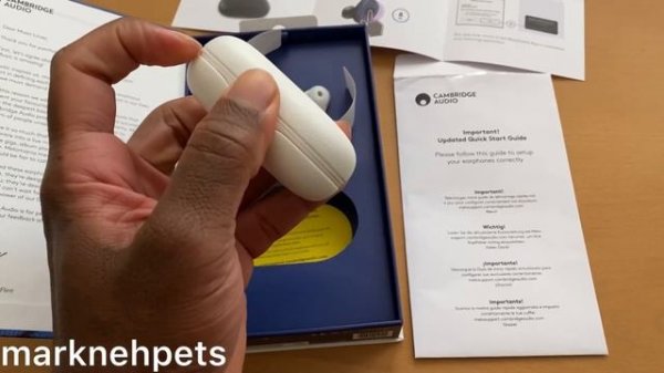 Unboxing Cambridge Audio Melomania Touch Earphones Review