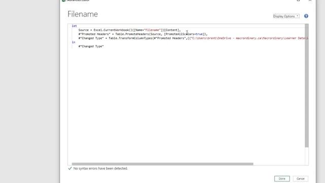 Working with Multiple Users in Power Query смотреть онлайн