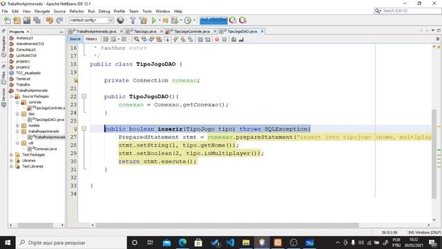 Linguagem III - Refatorando a Solução do Trabalho смотреть онлайн