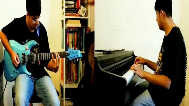 The Cranberries - Zombies (piano and guitar cover) смотреть онлайн