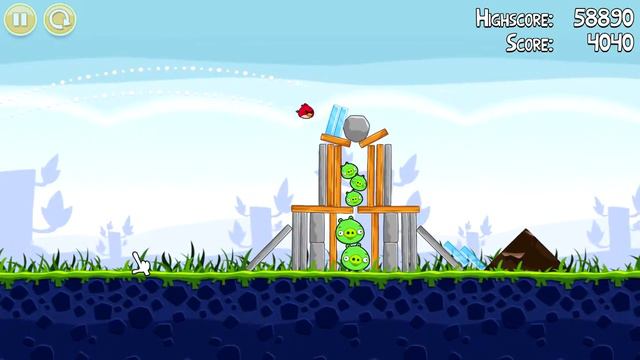 AngryBirds Walkthrough 1-5 ITA