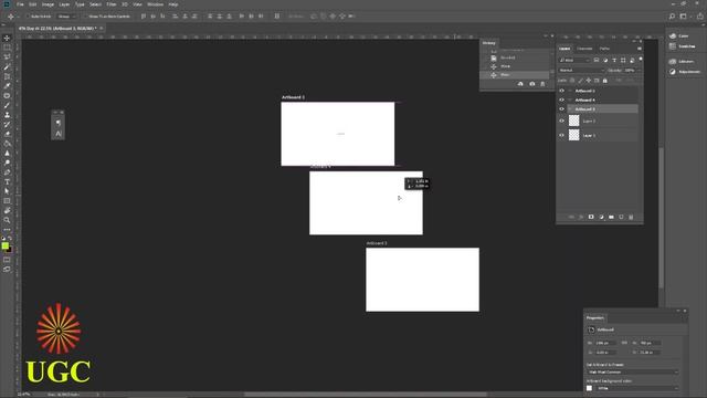 Artboard tool & Move Tool photoshop CC 2018 - Day 4 смотреть онлайн