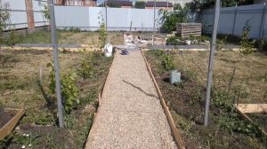 Как сделать опалубку для дорожек.