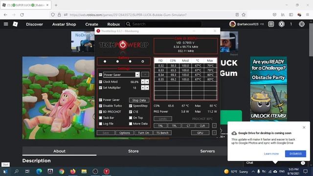ROBLOX shutting down the LAPTOP - how to fix смотреть онлайн