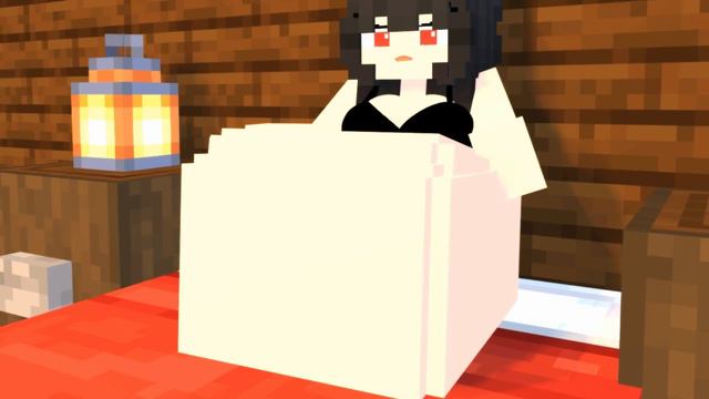 [Minecraft Vore] Bedroom Snack