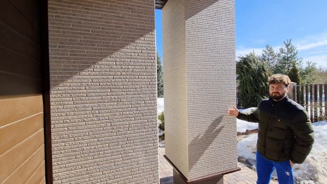 Преображение отштукатуренного фасада панелями KMEW