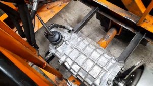 Установка КПП и сцепления на минитрактор