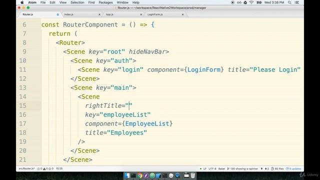 125 - Navigation Bar Buttons in React Native смотреть онлайн