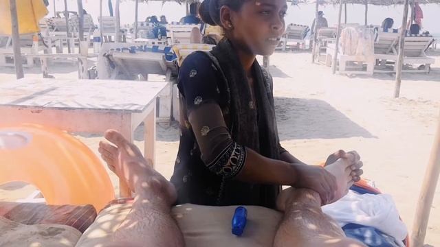 Индия#ГОА#ноги#массаж