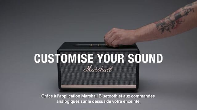 Marshall Stanmore II BT French смотреть онлайн