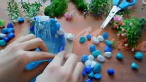 ИДЕЯ ВОДОПАД СВОИМИ РУКАМИ МАСТЕР-КЛАСС.//Поделки своими руками