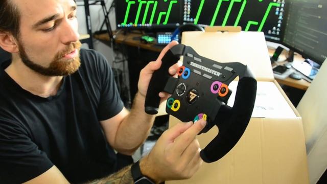 Unboxing des pédales et volant TS-PC racer Thrustmaster смотреть онлайн