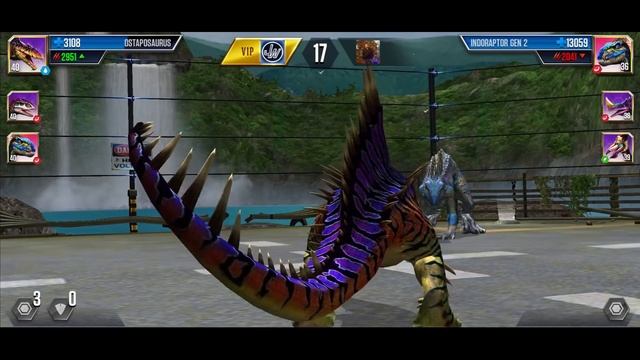 T REX VS OUROBOROS 66 (SNAKE BOSS) - JURASSIC BATTLE || JURASSIC WORLD THE GAME смотреть онлайн