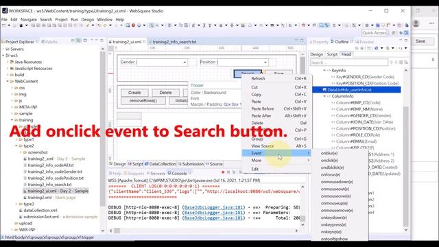 Exercise 03 | SP4 WRM | WebSquare5 - Tutorials смотреть онлайн