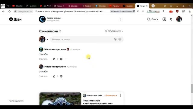 Как в ДЗЕНЕ написать комментарий от имени канала смотреть онлайн