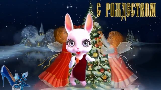 С РОЖДЕСТВОМ ХРИСТОВЫМ Красивая видео открытка Видео поздравление смотреть онлайн