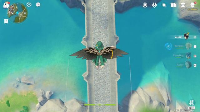 (Venti only) How to get Fowl Reaaaallly fast on Genshin Impact смотреть онлайн