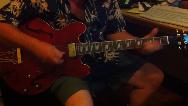 Rick Williams Epiphone Riviera guitar смотреть онлайн