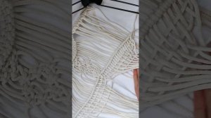 Жилет макраме мастер-класс Кофта макраме #macrame #макраме #кофтамакраме #macrametutorial