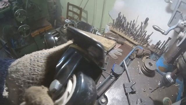 Тележка для сварки, первая работа на новым сварочным аппарате. смотреть онлайн